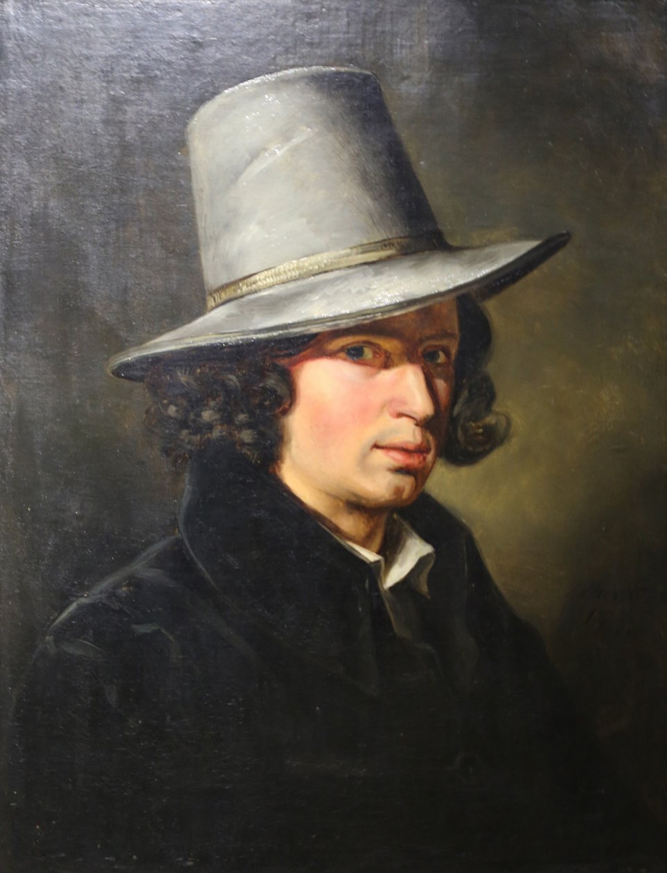 Selfportrait com chapéu de Simon Meister