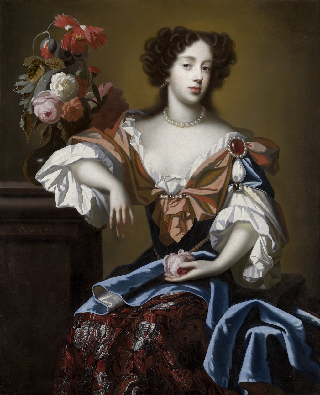 Maria de Modena (1658-1718), c.1680 de Simon Peeterz Verelst