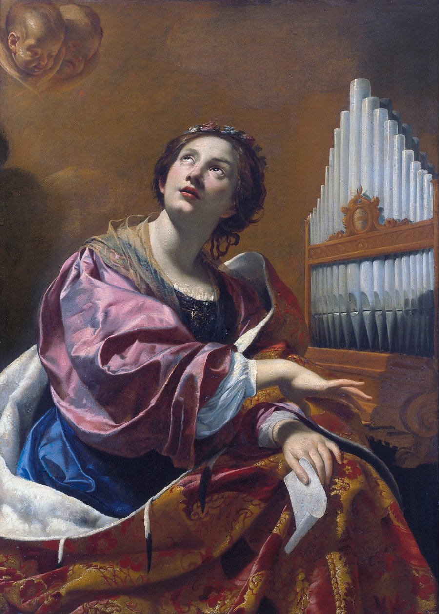 Santa Cecília de Simon Vouet