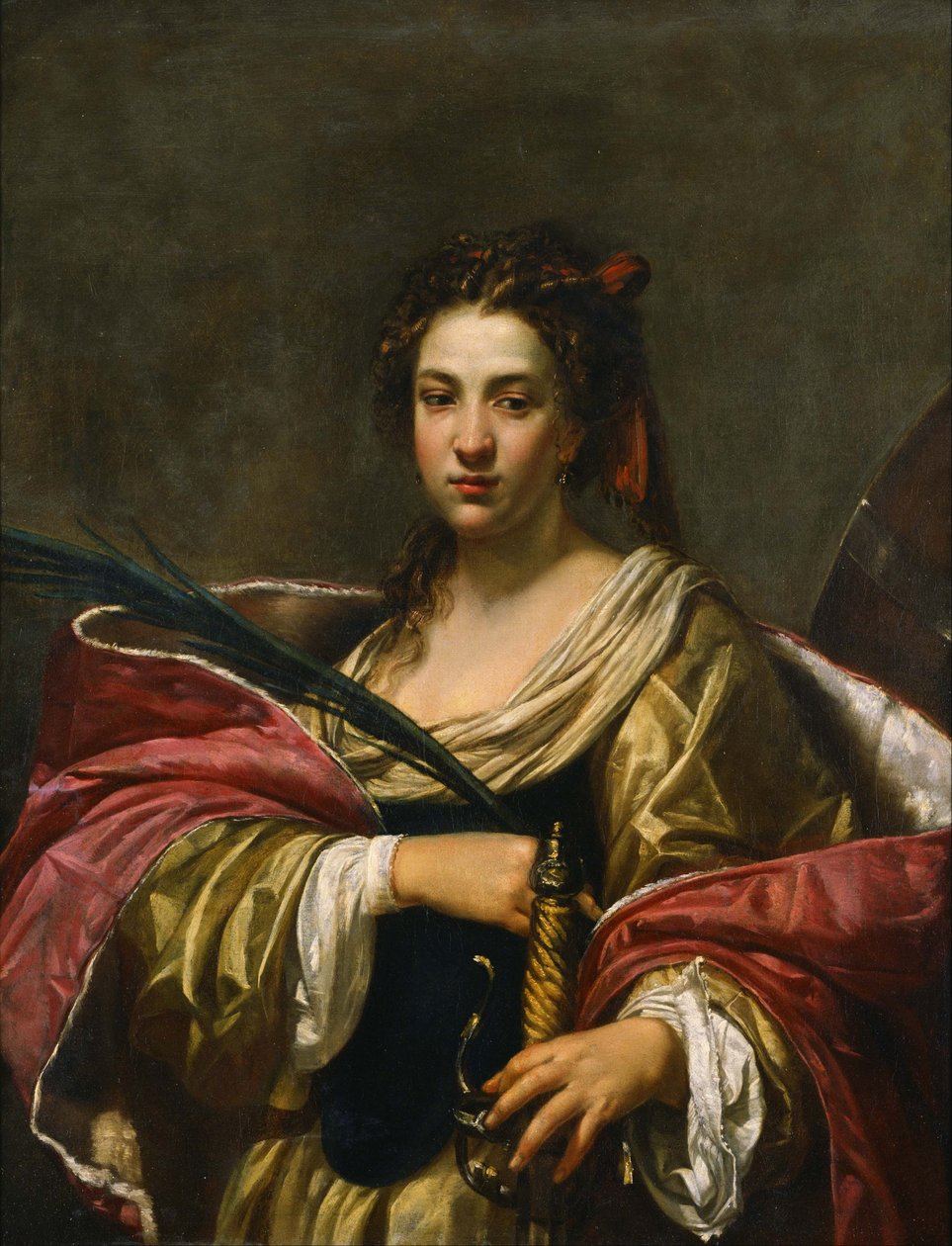 Santa Catarina de Simon Vouet