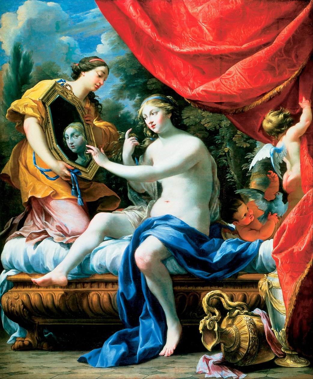O Toilette de Venus de Simon Vouet