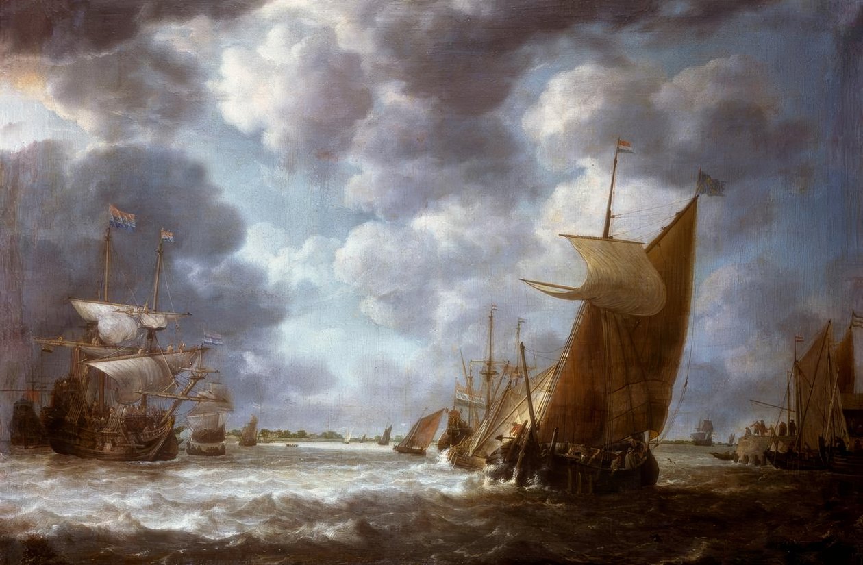 Mar em movimento de Simon de Vlieger