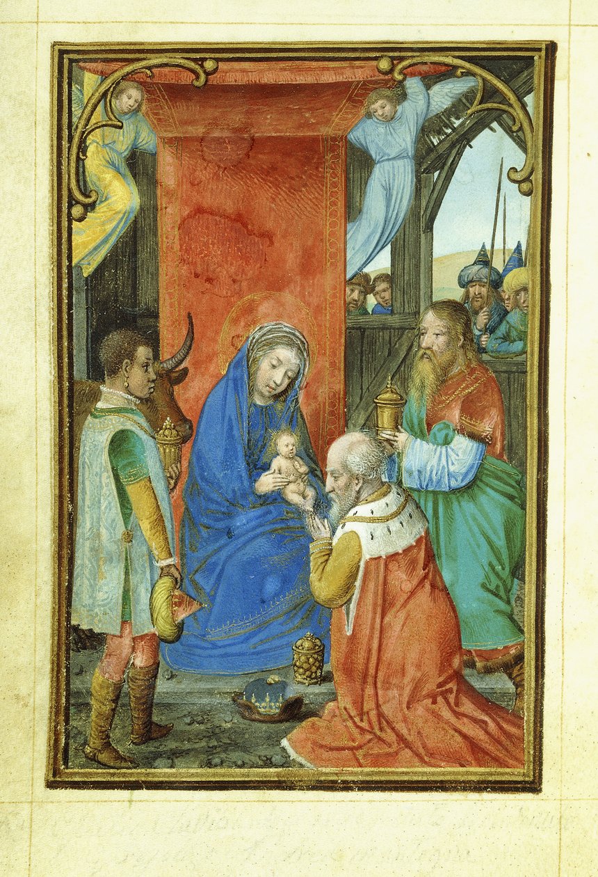 Adoração dos Magos, 1520 "s de Simon Bening