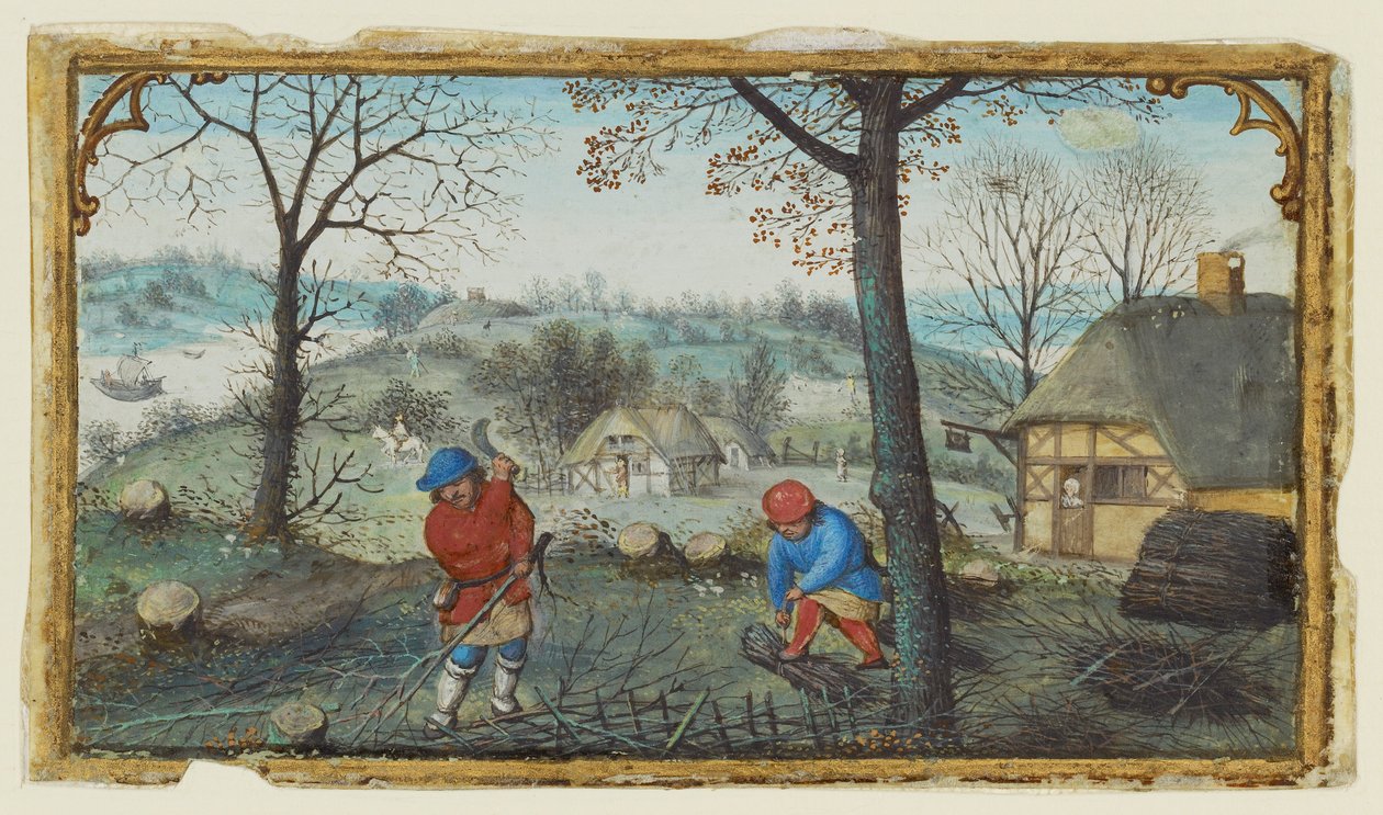 Apanha de raminhos de Simon Bening