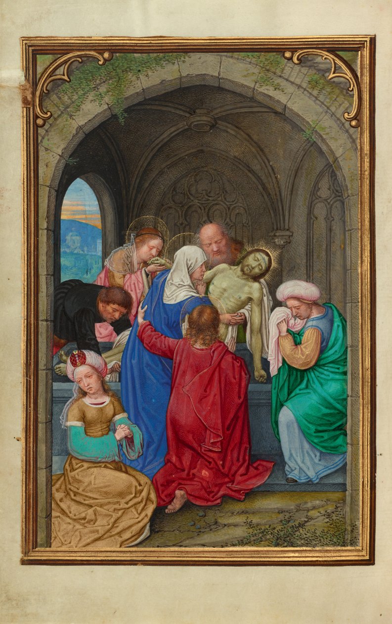 O sepultamento de Simon Bening