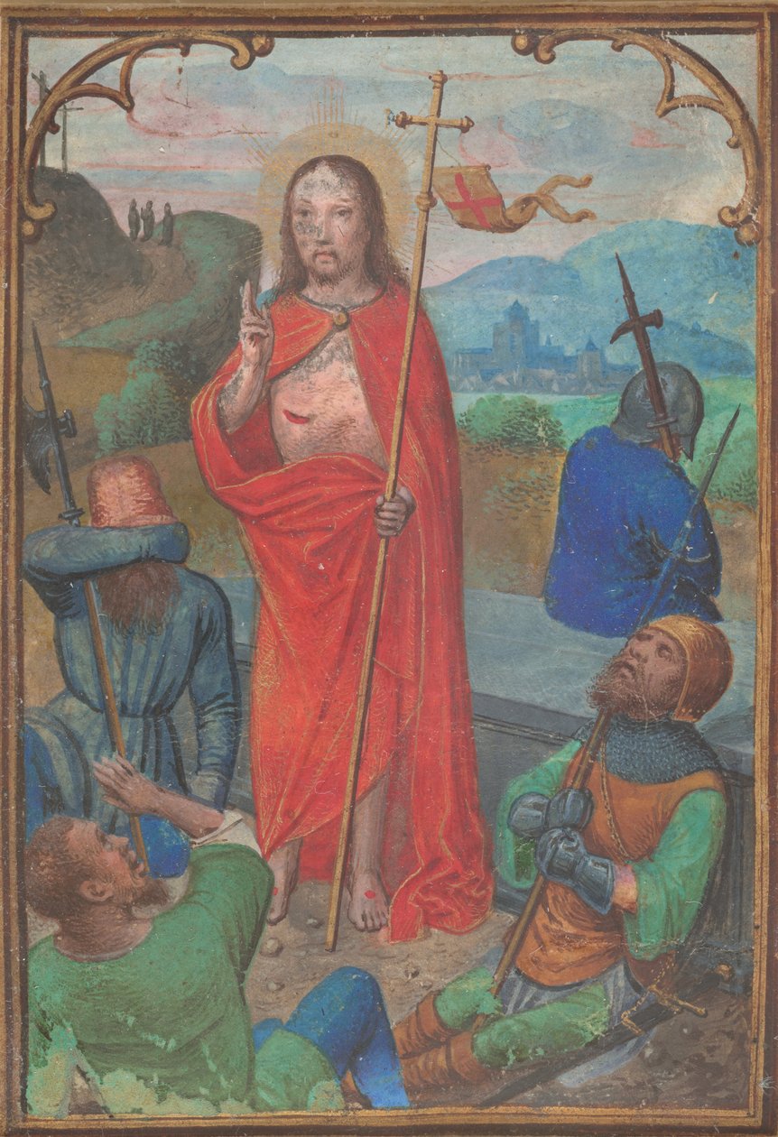 A Ressurreição, c. 1530. de Simon Bening