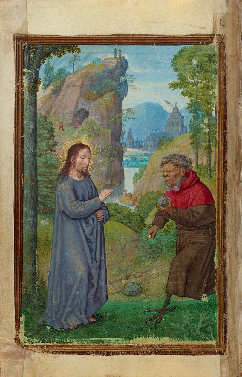 Die Versuchung Christi de Simon Bening