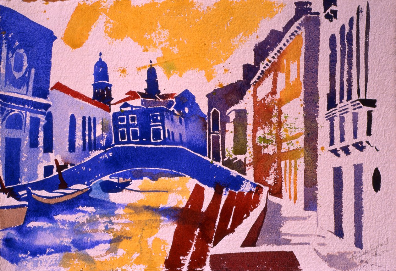 Angelo Raffaele, 2006 (aguarela sobre papel) de Simon Fletcher