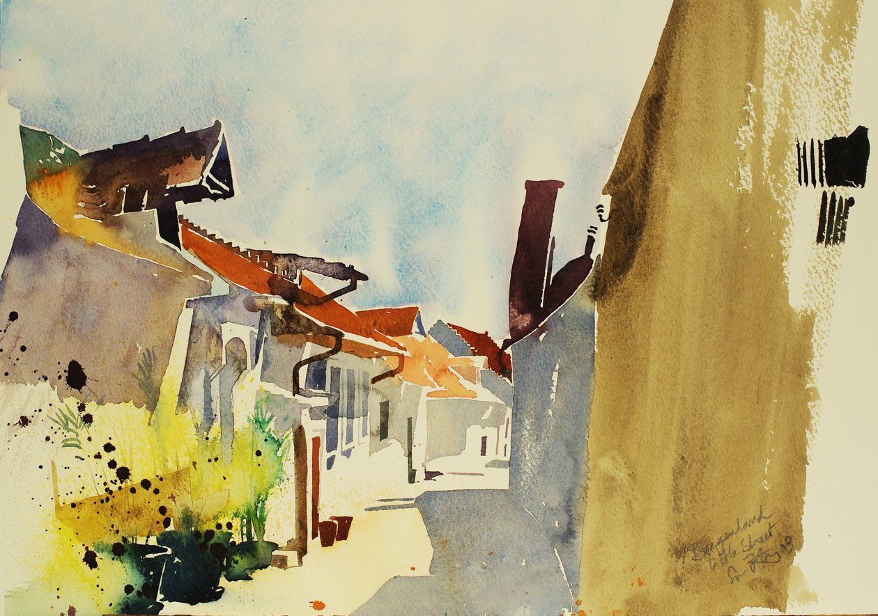 Burgenland, 2003 (aguarela) de Simon Fletcher