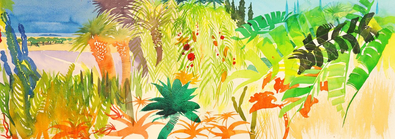 Tropical, 2016 (suportes à base de água) de Simon Fletcher