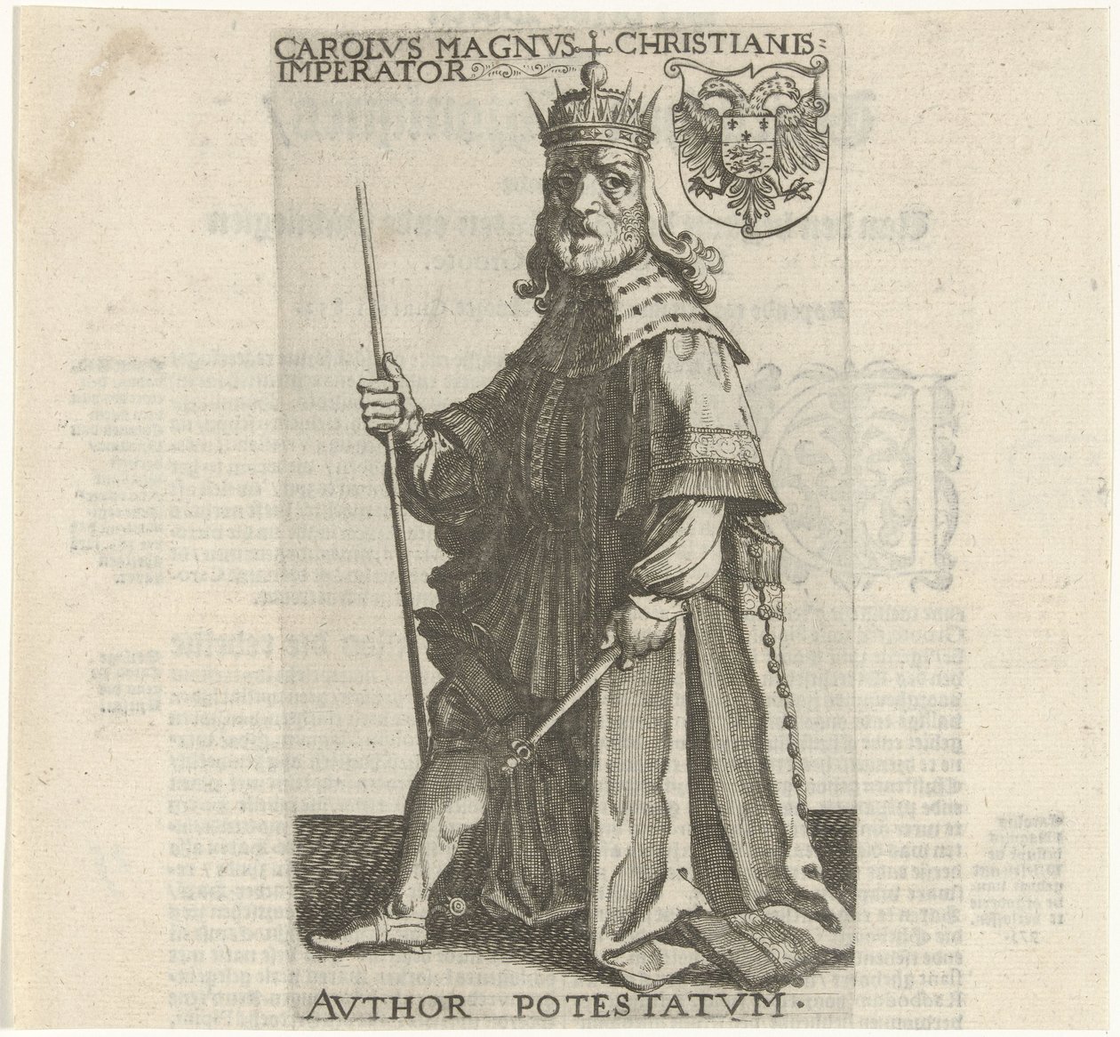 Imperador Carlos, o Grande de Simon Frisius