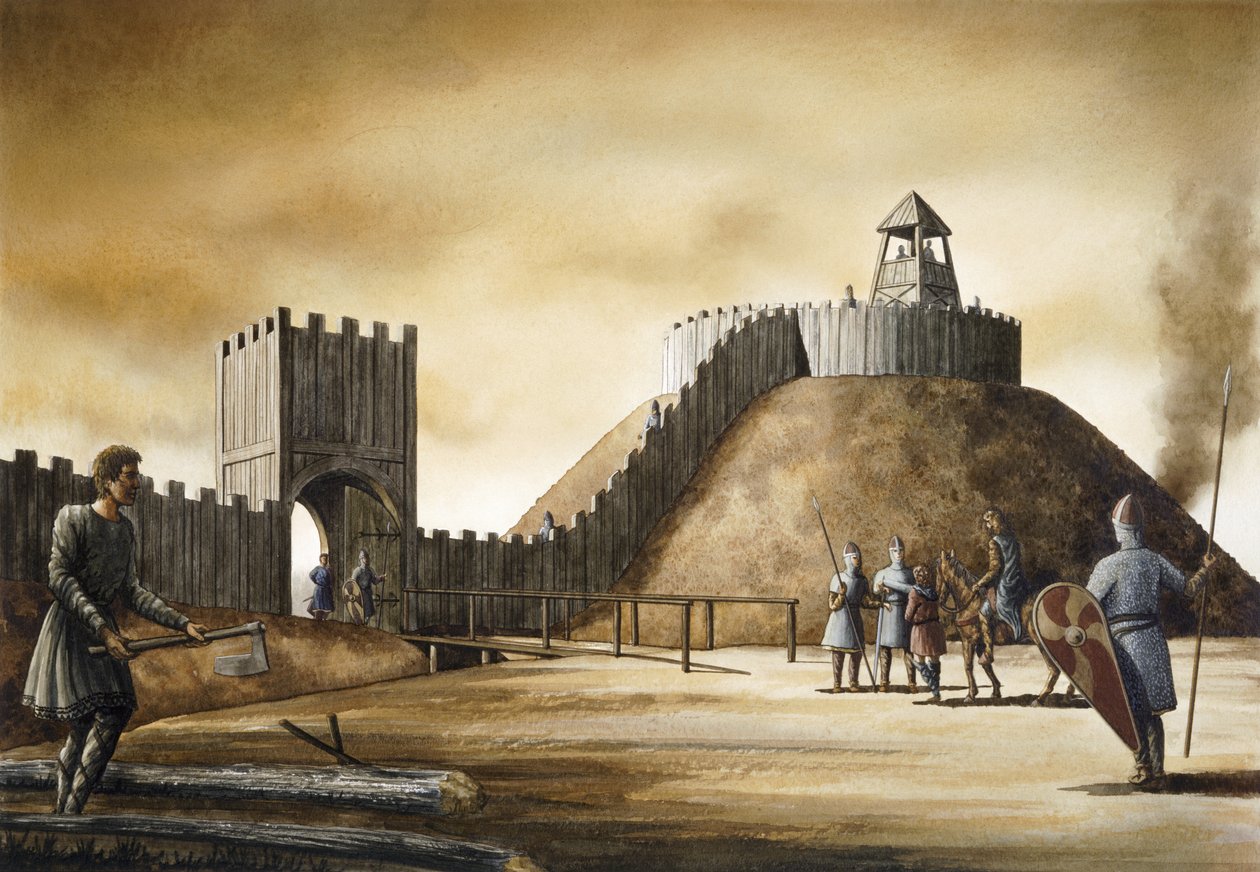 Castelo de Pickering de Simon Hayfield