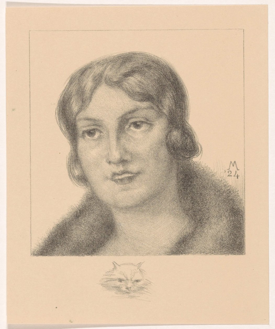 Retrato da Sra. van Tienhoven-Hoyack de Simon Moulijn