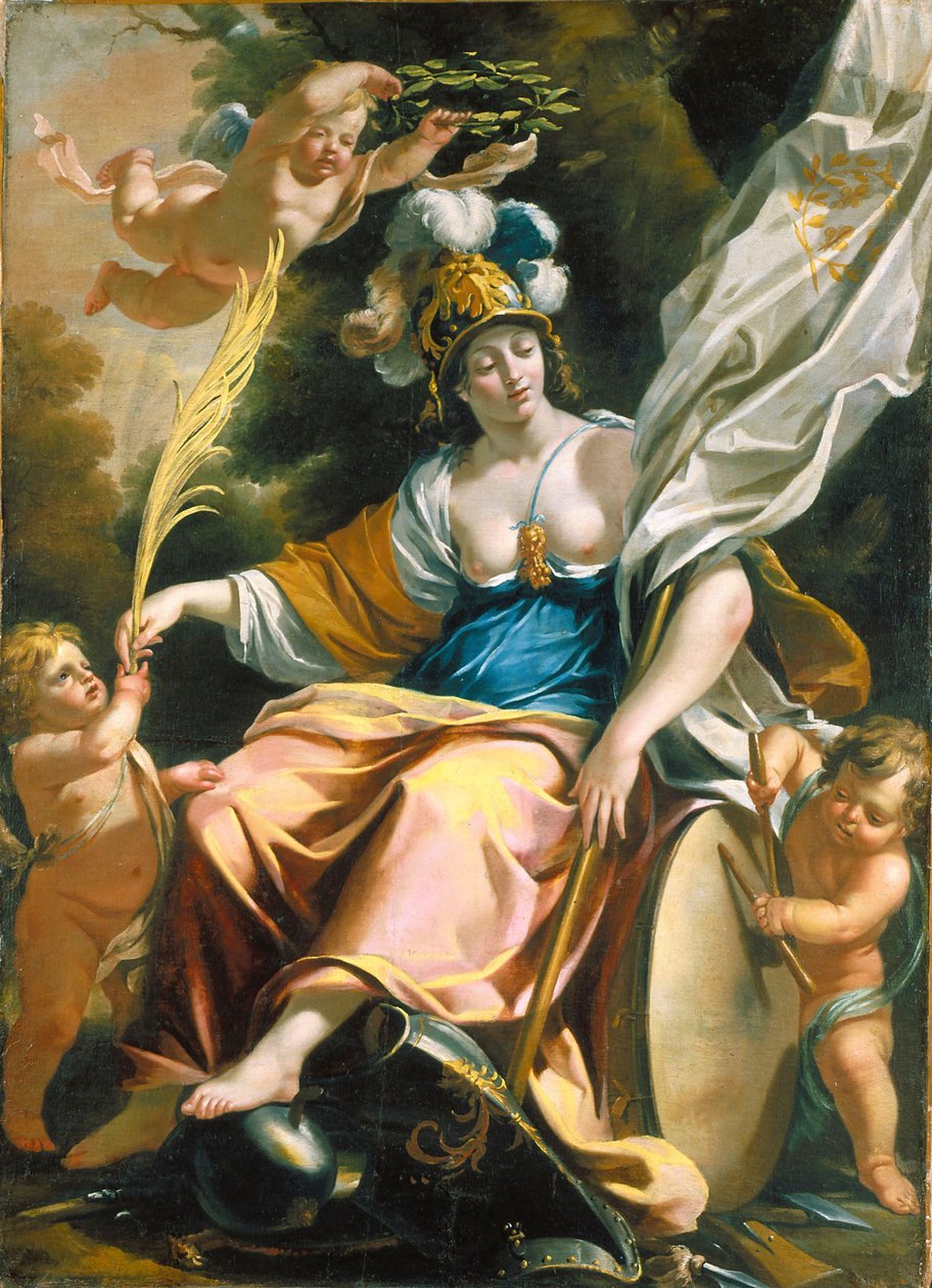 Alegoria da vitória de Simon Vouet