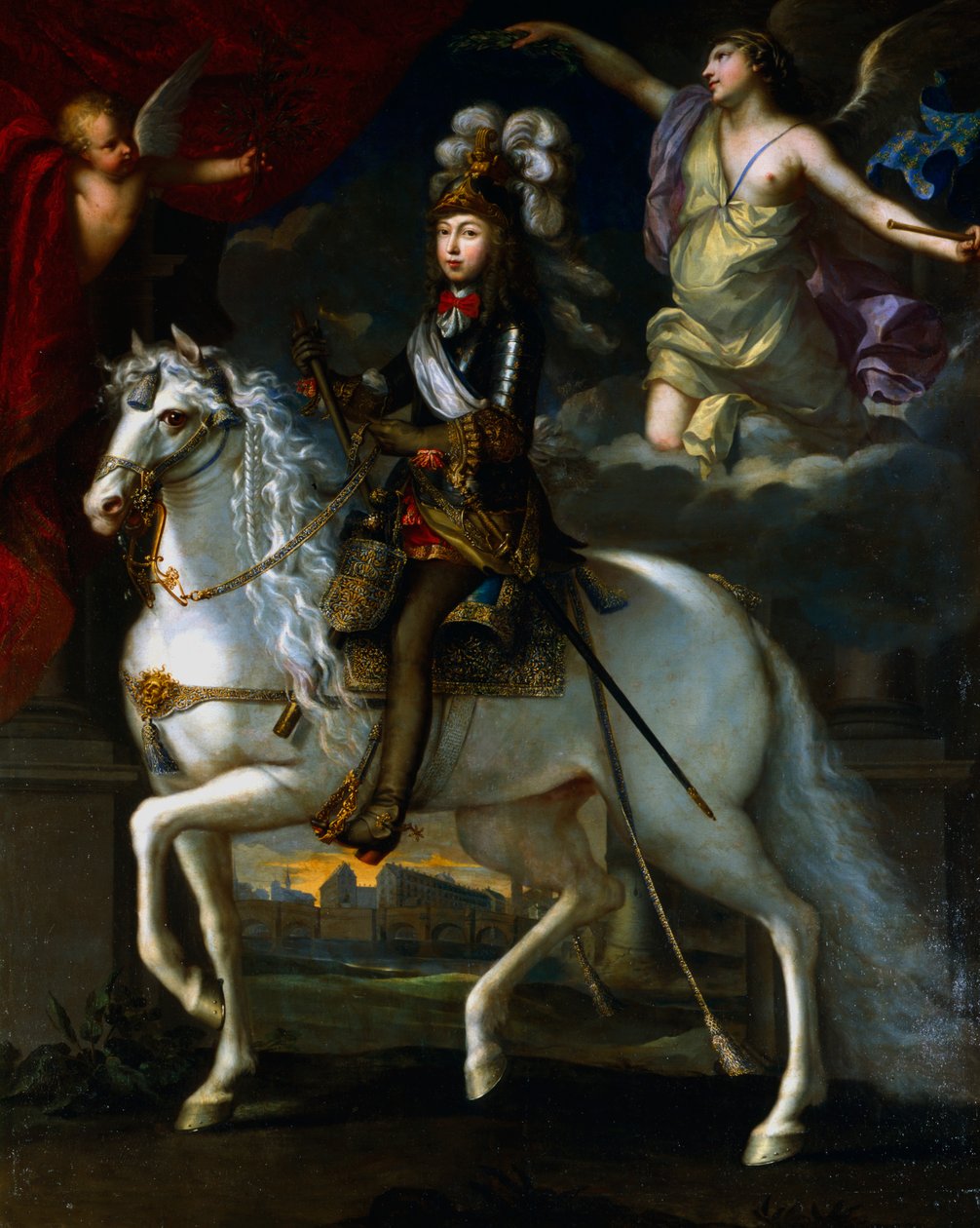 Luís XIV Rei da França, 1648 de Simon Vouet