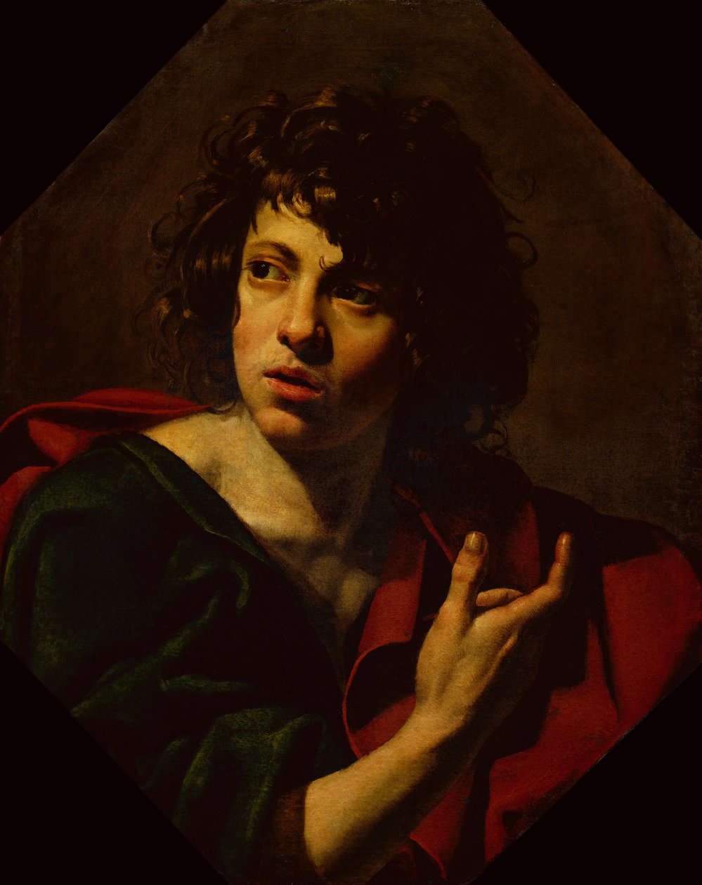 São João Evangelista (óleo sobre tela) de Simon Vouet