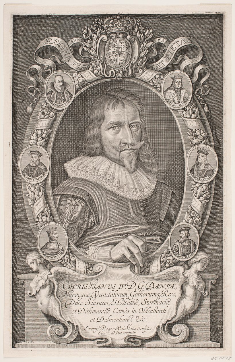 Cristiano IV de Simon de Pas
