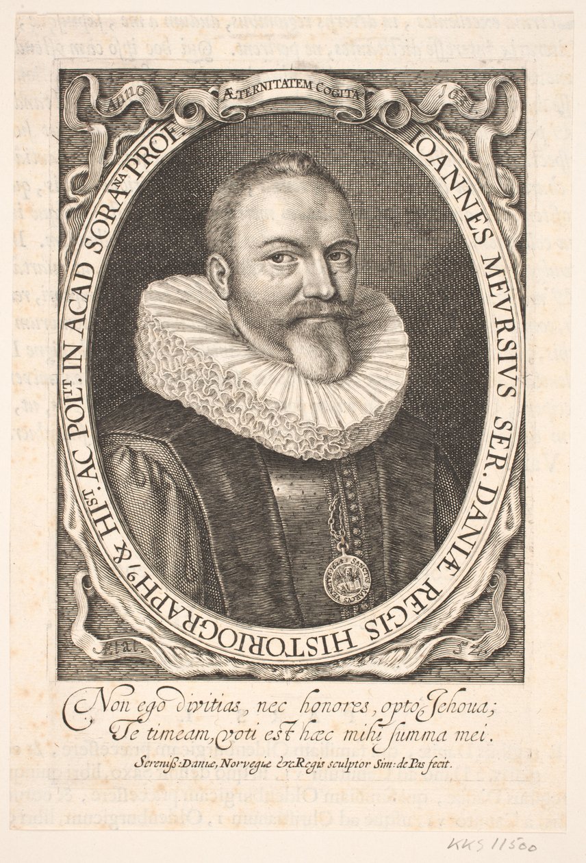 Johannes Meursius, congelig histograf de Simon de Pas