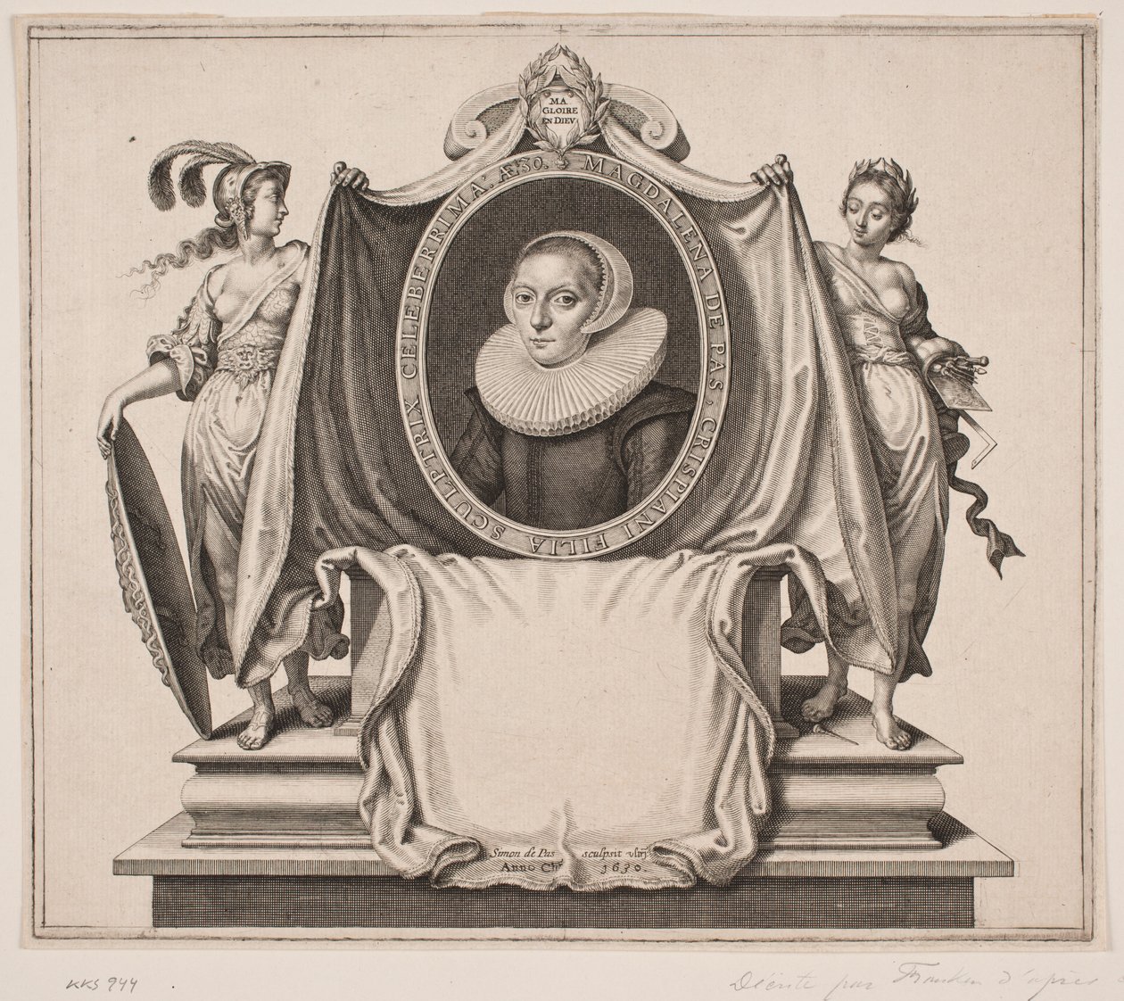 Madeleine van de Passe de Simon de Pas