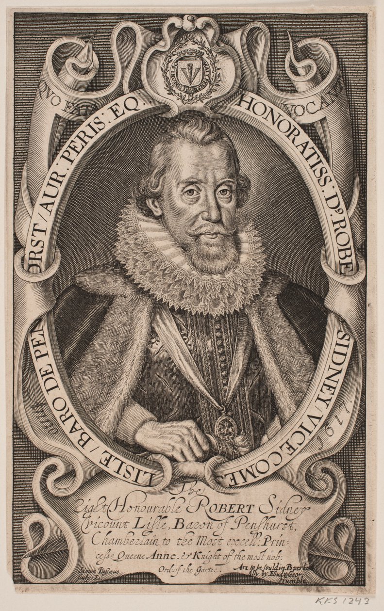 Robert Sidney, Conde de Leicester de Simon de Pas