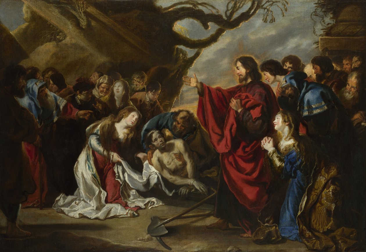 A ressurreição de Lázaro de Simon de Vos