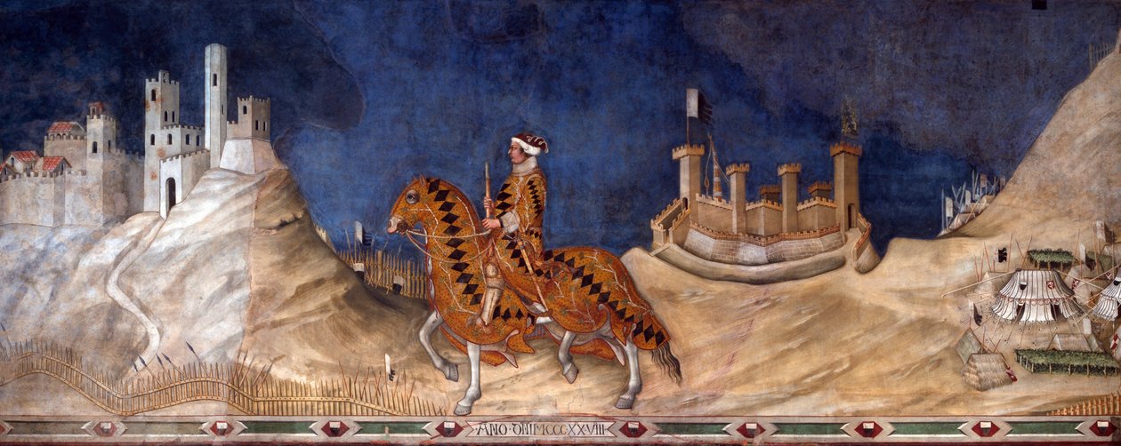 Guidoriccio de Fogliano de Simone Martini