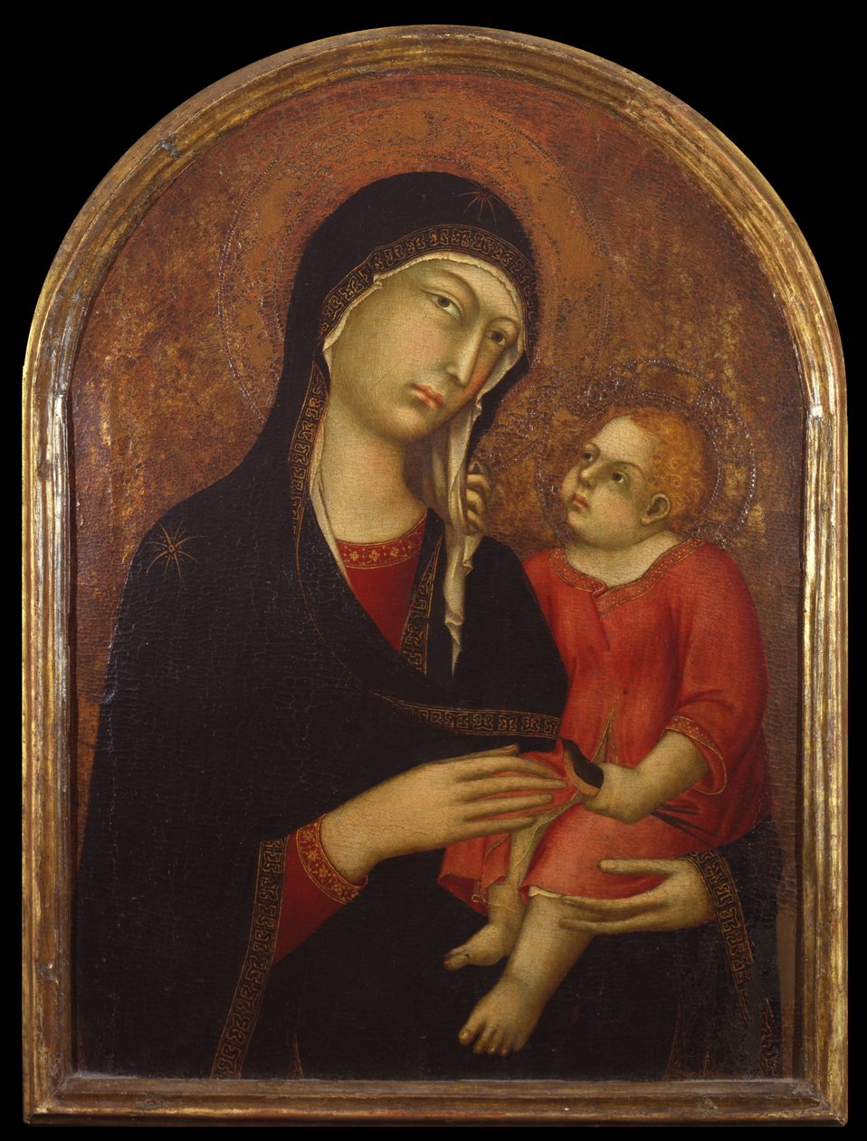 Madonna com Chid de Simone Martini