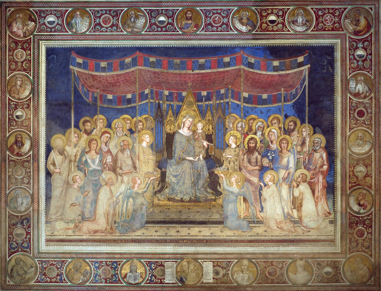 majestade de Simone Martini