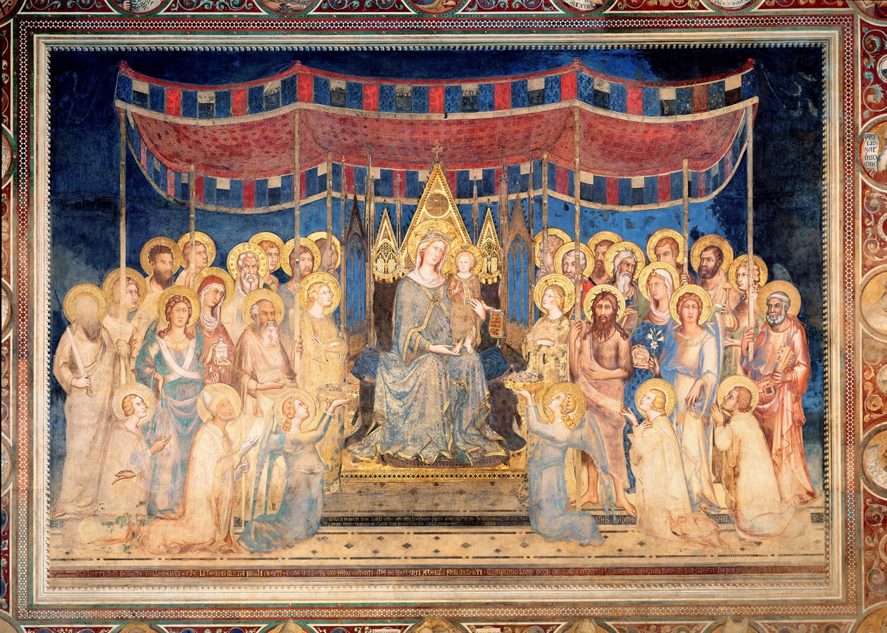 Angustiante de 1315 de Simone Martini