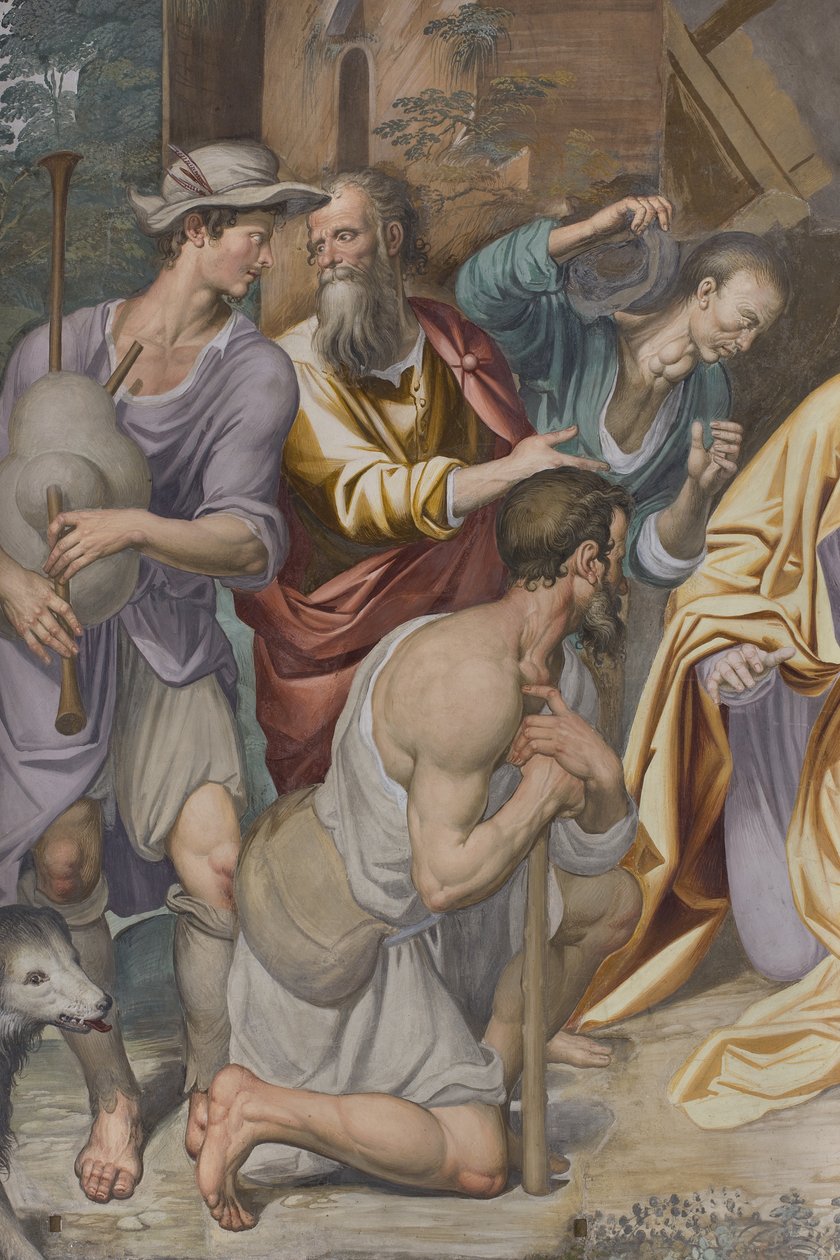 Adoração dos pastores, 1578-82 de Simone Veneziano Peterzano