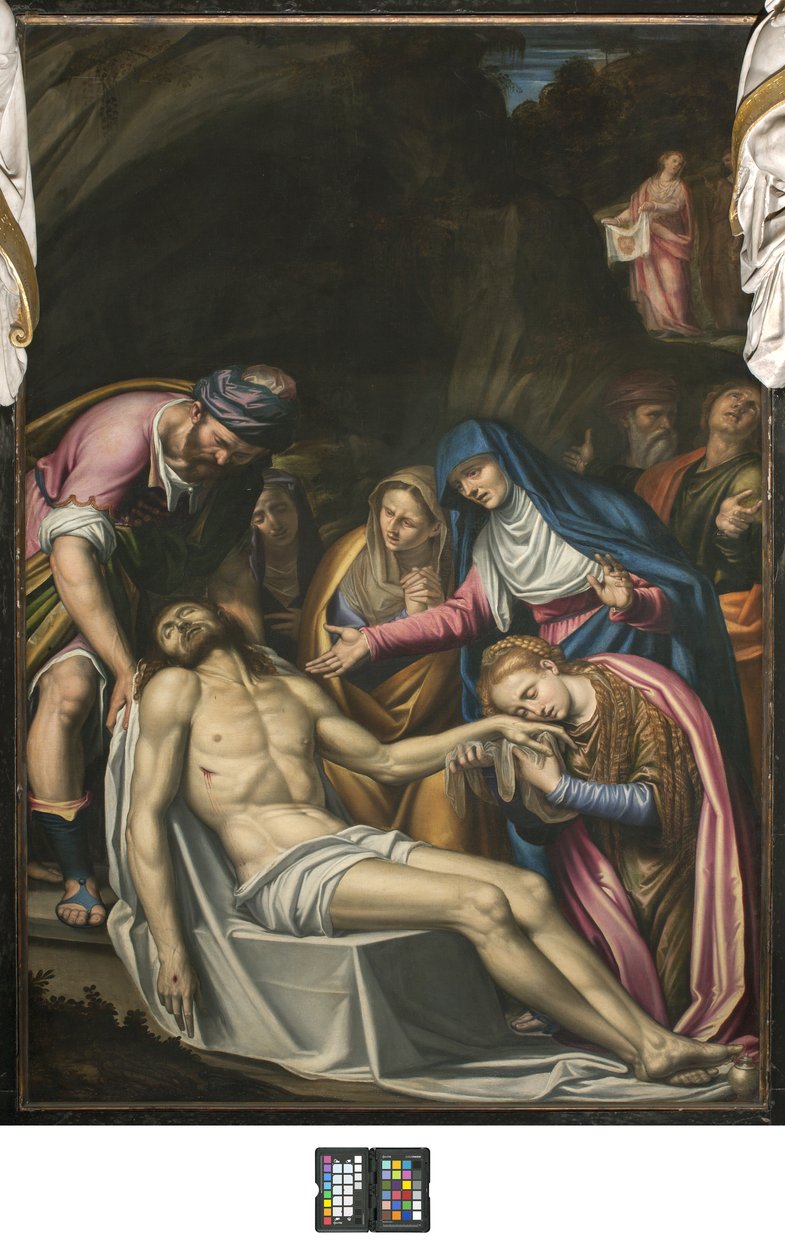 A deposição, 1591 de Simone Veneziano Peterzano