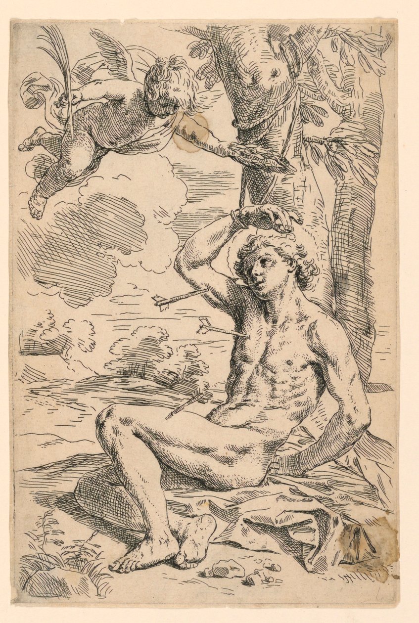 São Sebastião de Simone Cantarini