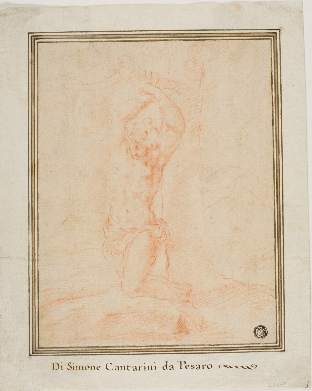 São Sebastião de Simone Cantarini