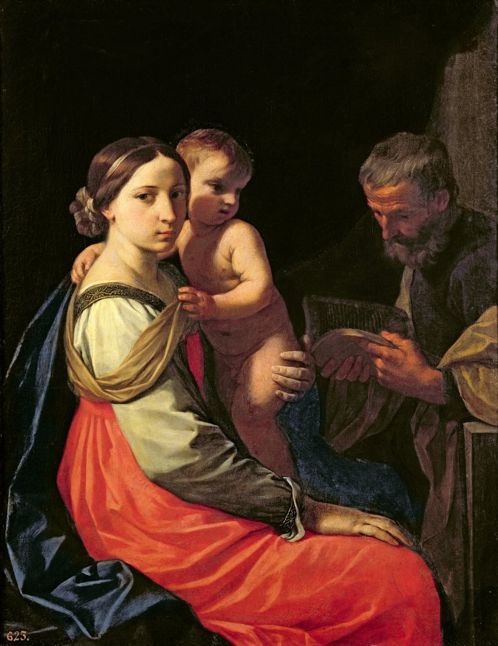 A Sagrada Família de Simone Cantarini