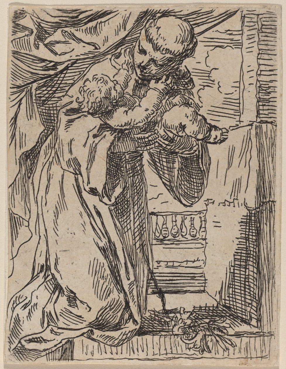 O Pequeno Santo Antônio de Pádua de Simone Cantarini