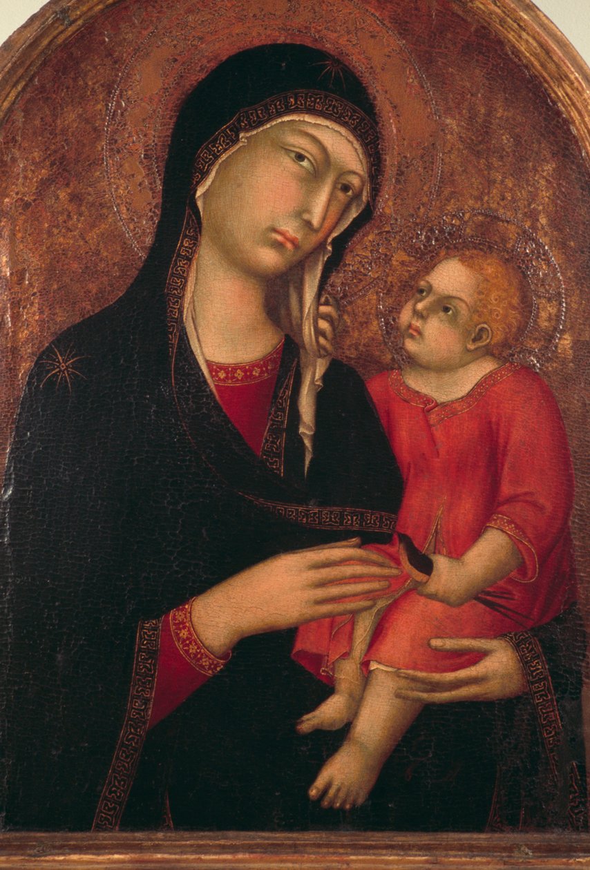 A Madonna e a Criança de Simone Martini