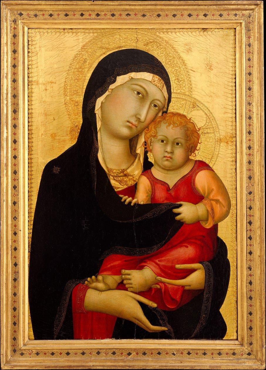 Madonna e Criança, ca. 1326 de Simone Martini