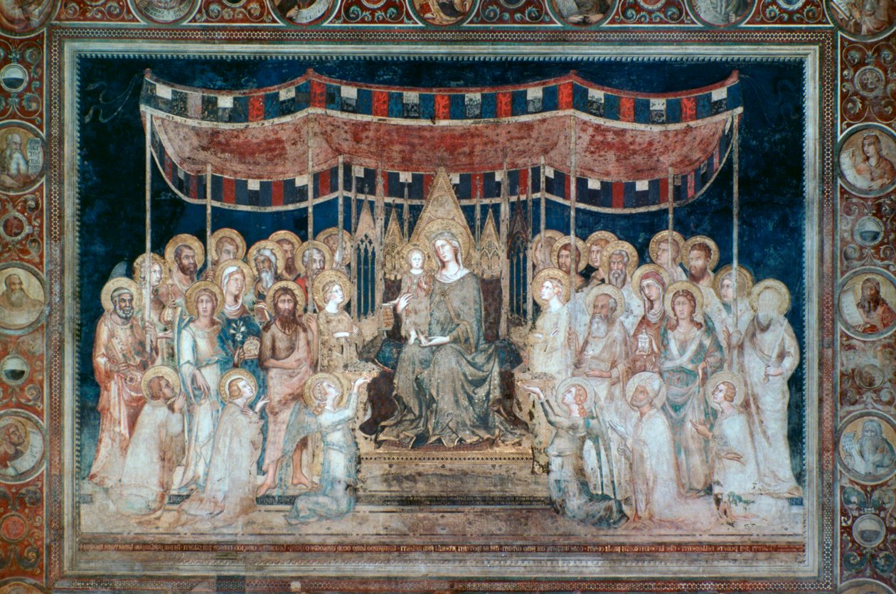 Angustiante de 1315 de Simone Martini