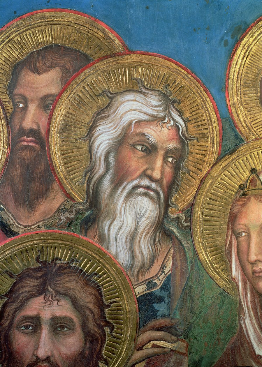 Maesta: St. Andrew, 1315 (detalhe de 51591) de Simone Martini