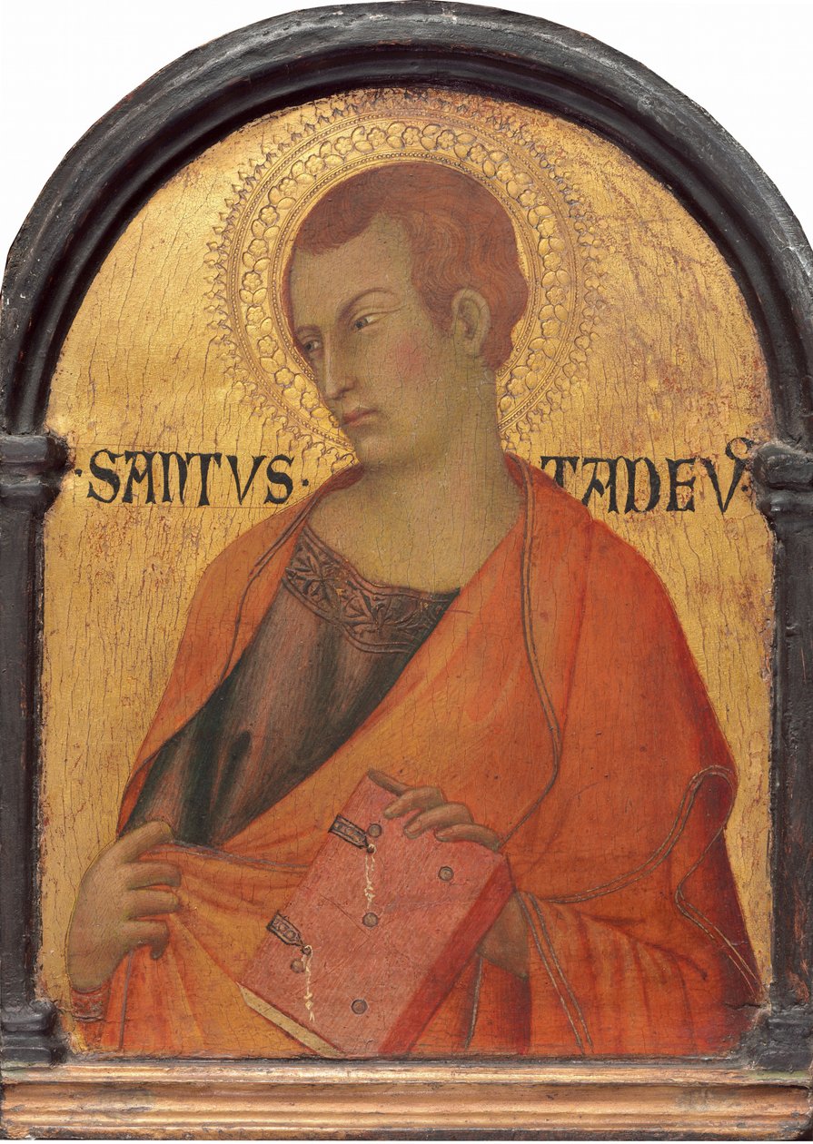 São Judas Tadeu, c. 13151320. de Simone Martini