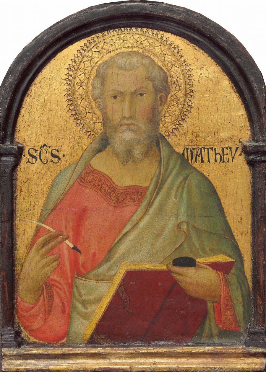 São Mateus, c. 13151320. de Simone Martini