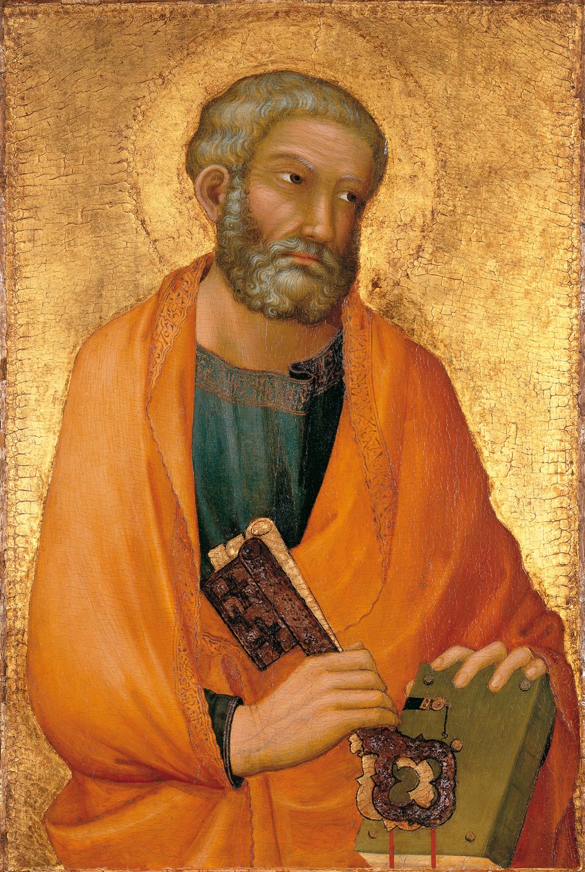 Pedro, o Apóstolo de Simone Martini di