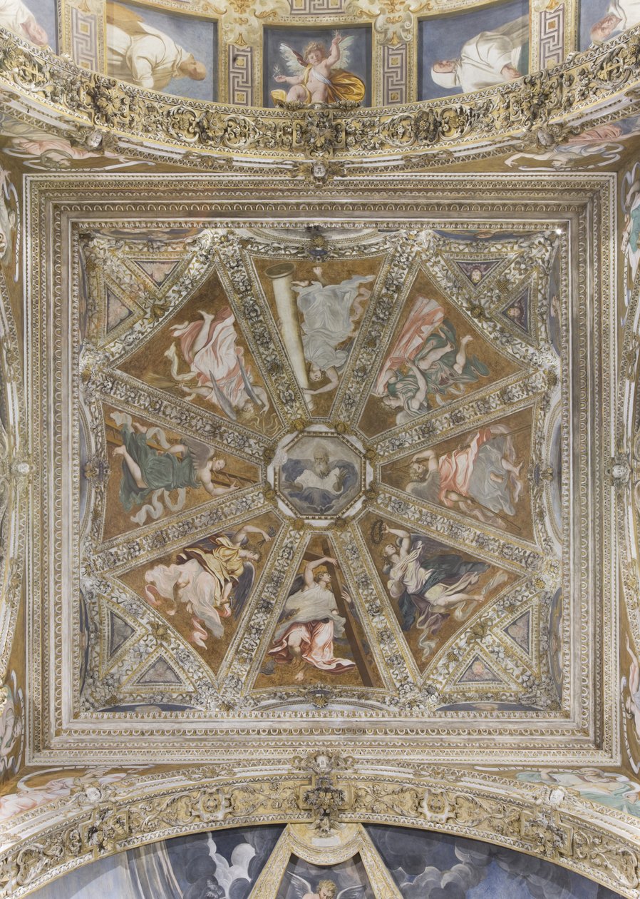 Anjos e Deus Bênção de Simone Veneziano Peterzano