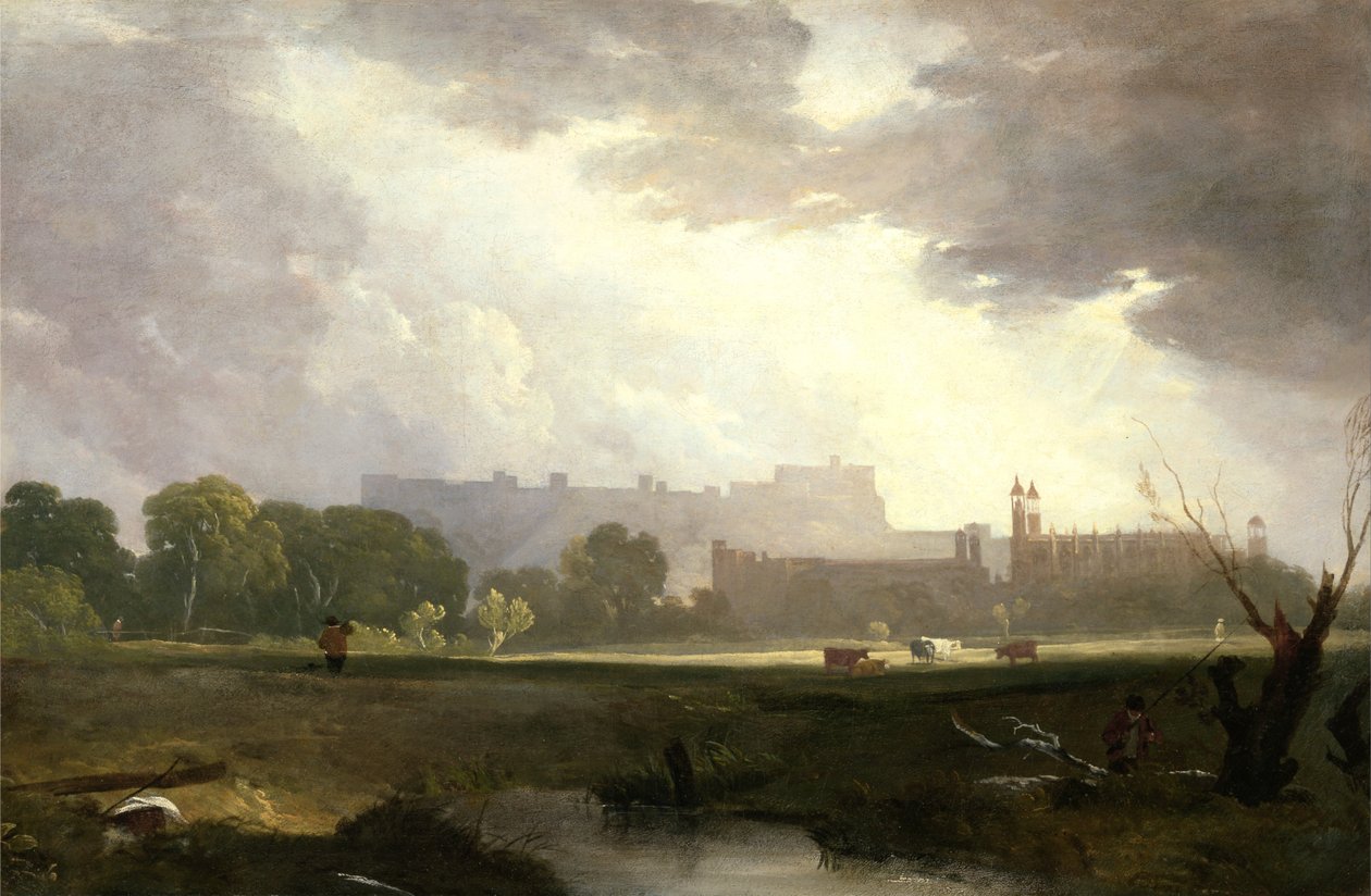 Windsor a partir de Eton de Sir Augustus Wall Callcott