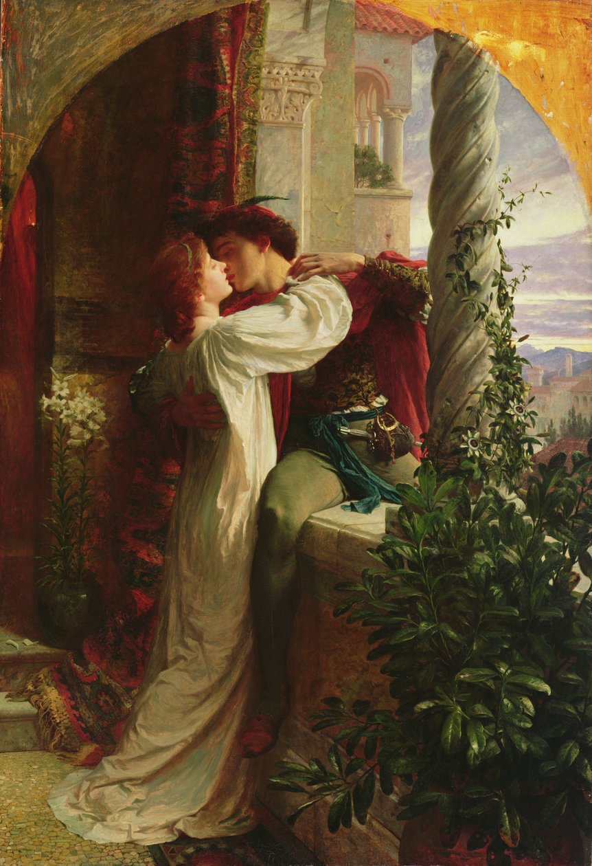 Romeu e Julieta, 1884 de Frank Dicksee