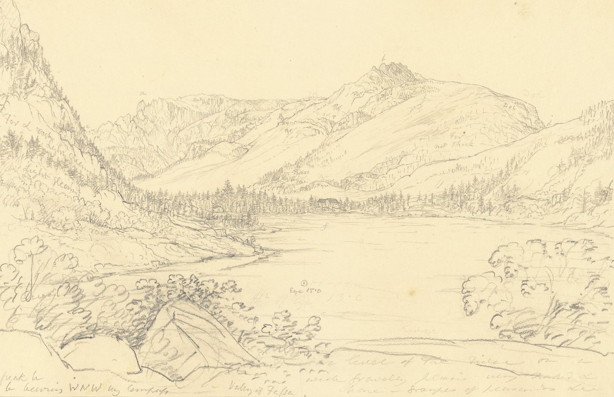 Vale de Fassa de Gries oposto de Sir John Frederick William Herschel