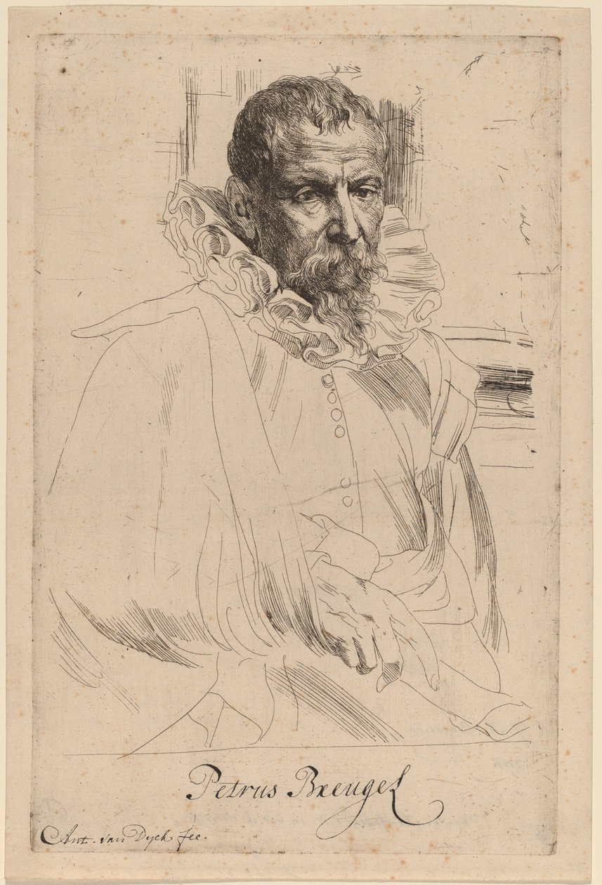 Pieter Bruegel, o Jovem de Sir Anthony van Dyck