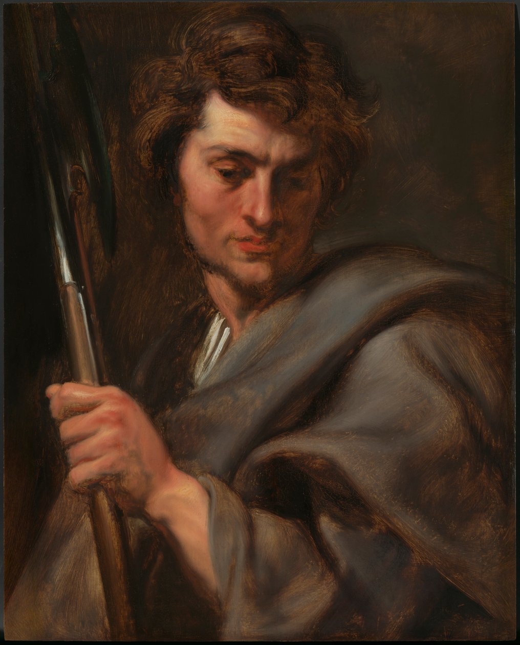 São Mateus Evangelista, 1618-1620. de Sir Anthony van Dyck