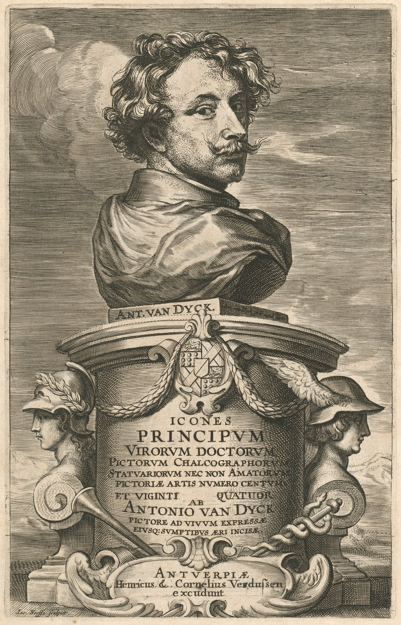 Auto-retrato de Sir Anthony van Dyck and Jacobus Neeffs
