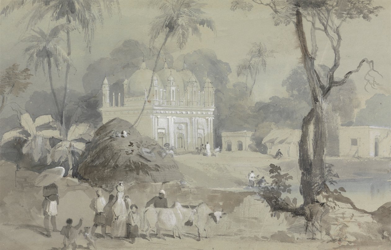Mesquita em Borranypore de Sir Charles D